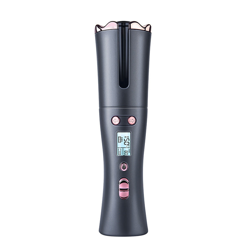 JMT-749450 Portable Smart Wireless Automatic Hair Curler with USB Charging and Adjustable Temperature Control