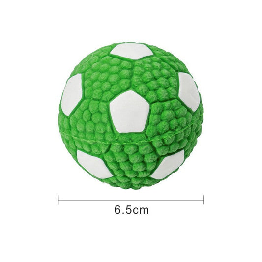 JMT-749450 Rugby, Tennis & Football Sounding Ball Pet Toys in Various Sizes and Colors