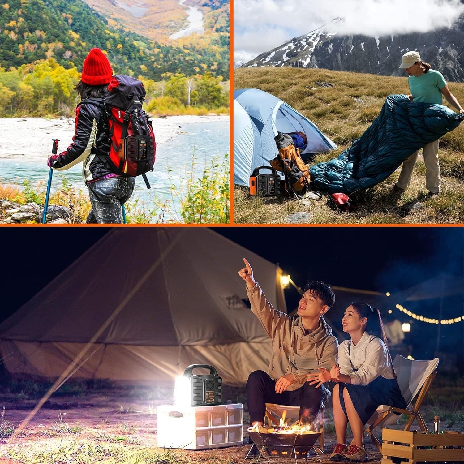 JMT-749642 Portable Power Station 150W with 155Wh Lithium Battery, AC/DC Outputs for Home, RV, and Emergency Use