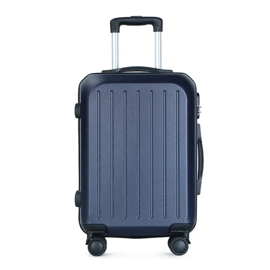 JMT-750026 Durable ABS Hard Shell Carry-On Trolley Luggage with 4 Spinner Wheels