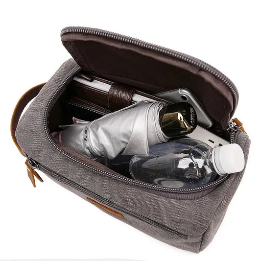JMT-750346 Retro Leisure Travel Wash Bag for Men and Women - Cosmetic & Storage Organizer in Multiple Colours