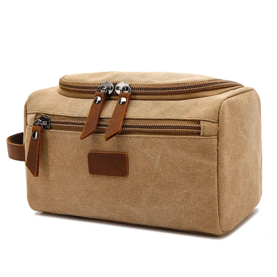JMT-750346 Retro Leisure Travel Wash Bag for Men and Women - Cosmetic & Storage Organizer in Multiple Colours