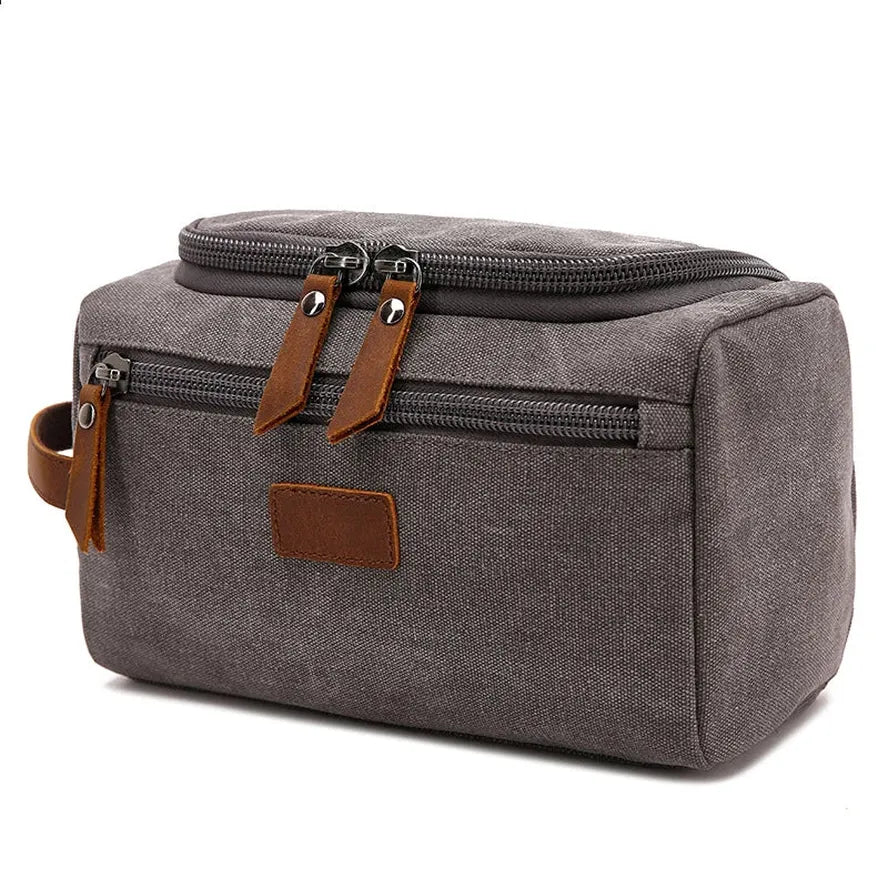 JMT-750346 Retro Leisure Travel Wash Bag for Men and Women - Cosmetic & Storage Organizer in Multiple Colours