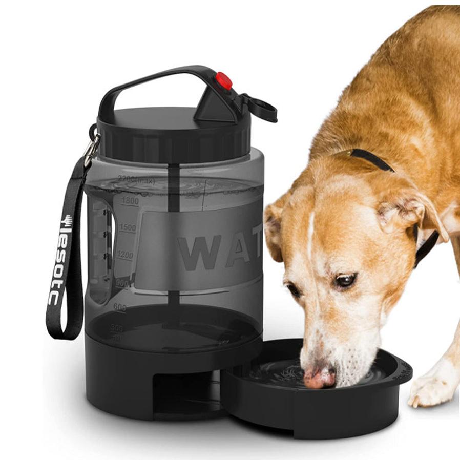 JMT-750474 Large Capacity 2.2L Dog Water Bottle – Portable Outdoor Drinking Kettle for Pets