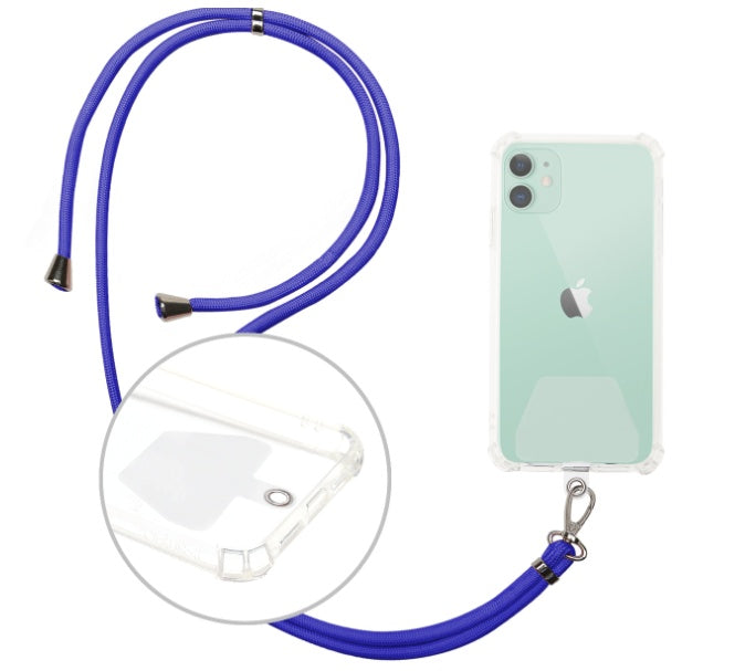 JMT-750474 No-Break Mobile Phone Casing Lanyard with Handmade Pendant and Durable Nylon Strap