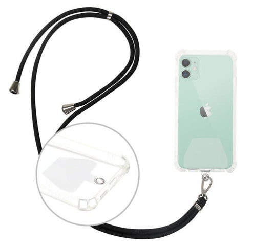 JMT-750474 No-Break Mobile Phone Casing Lanyard with Handmade Pendant and Durable Nylon Strap