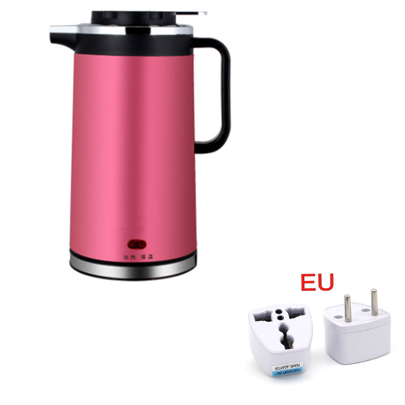 JMT-750538 Double Insulated Stainless Steel Mini Electric Kettle - 1.8L Capacity