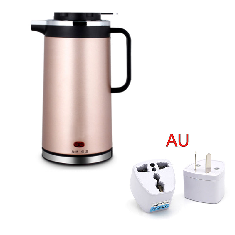 JMT-750538 Double Insulated Stainless Steel Mini Electric Kettle - 1.8L Capacity