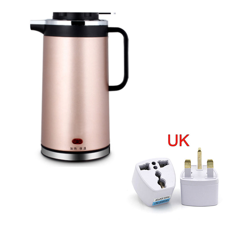 JMT-750538 Double Insulated Stainless Steel Mini Electric Kettle - 1.8L Capacity
