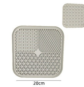 JMT-750538 Silicone Pet Licking Pad for Slow Feeding and Interactive Play, 15x15cm & 20x20cm Sizes