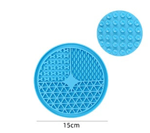 JMT-750538 Silicone Pet Licking Pad for Slow Feeding and Interactive Play, 15x15cm & 20x20cm Sizes