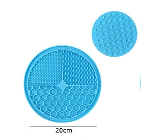 JMT-750538 Silicone Pet Licking Pad for Slow Feeding and Interactive Play, 15x15cm & 20x20cm Sizes