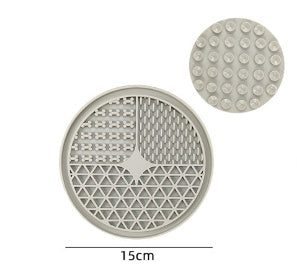 JMT-750538 Silicone Pet Licking Pad for Slow Feeding and Interactive Play, 15x15cm & 20x20cm Sizes