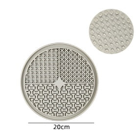 JMT-750538 Silicone Pet Licking Pad for Slow Feeding and Interactive Play, 15x15cm & 20x20cm Sizes