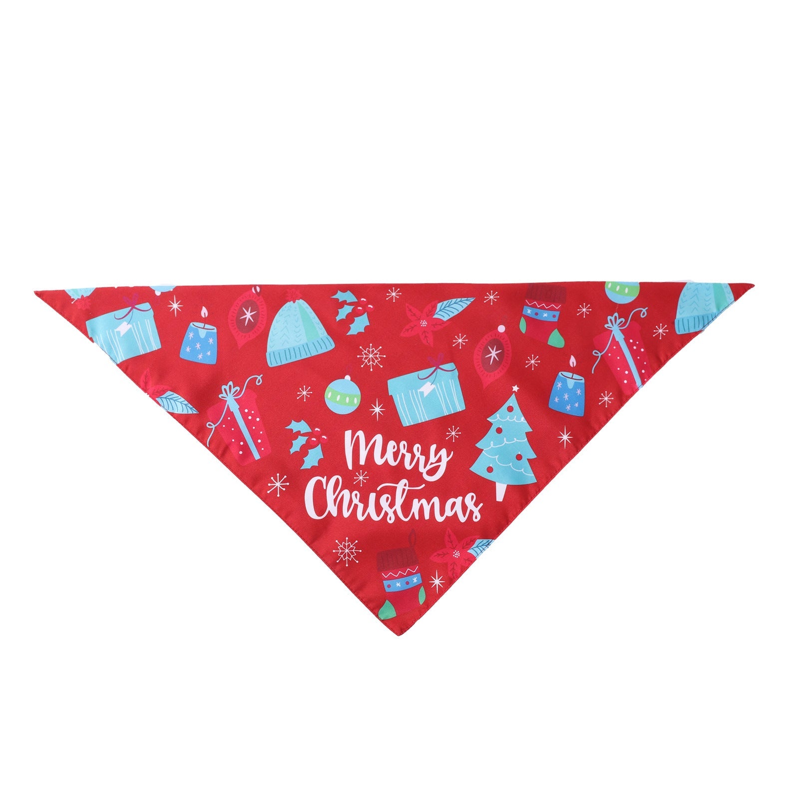 JMT-750922 Triangle Pet Towel for Dogs - Reversible Polyester Design in Multiple Patterns, Fits Neck Circumferences 25-48cm