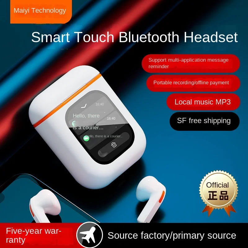 JMT-751626 Touch Control K2 TWS Earphones with Noise Reduction and MP3 Recording Function