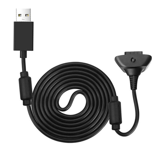 JMT-751626 Xbox 360 Wireless Controller Charging Cable - 1.8m Length, Durable Plastic Design