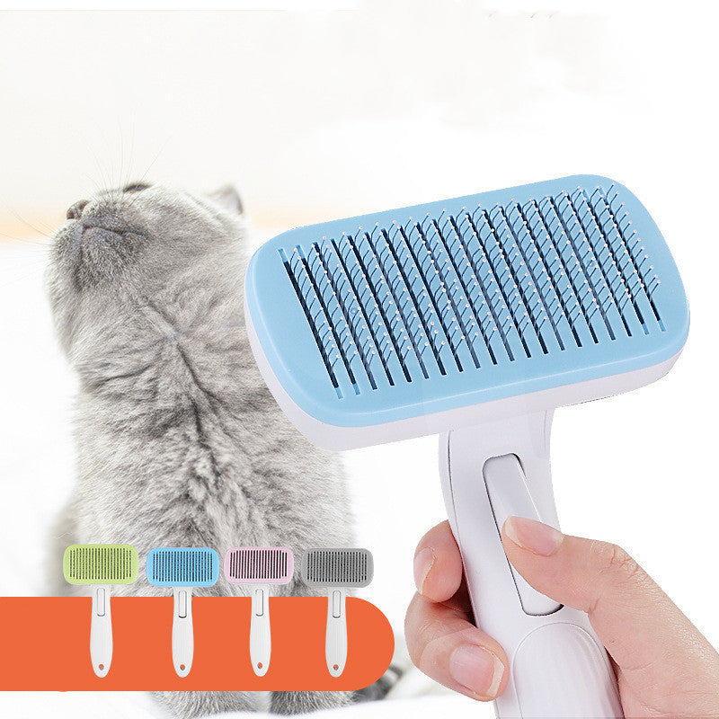 JMT-751690 Pet Grooming Needle Comb with Fine and Thick Needles - Available in Multiple Colors