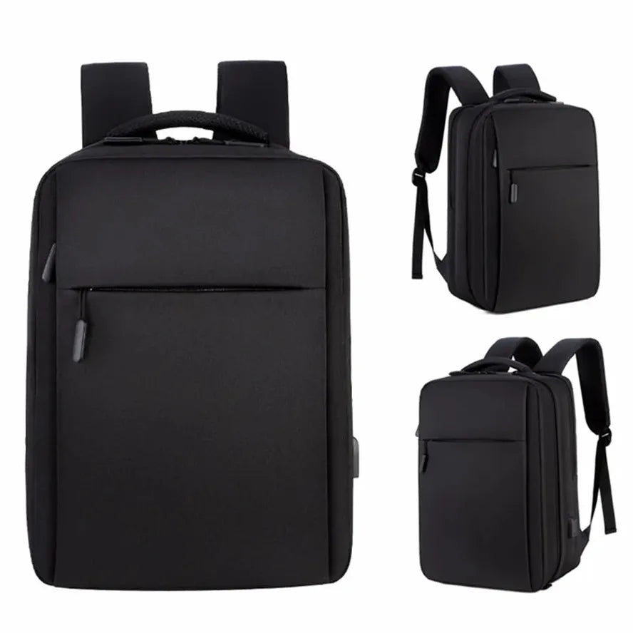 JMT-753162 Large Capacity 17-Inch Unisex Laptop Backpack with USB Port for Office and Casual Use