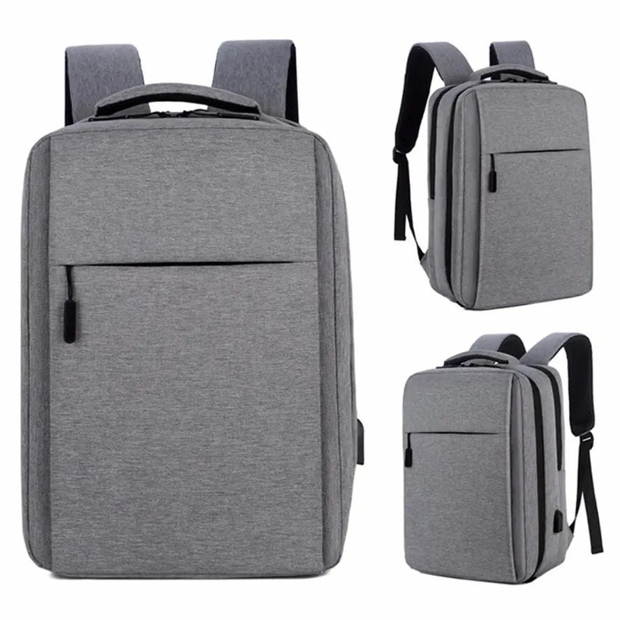 JMT-753162 Large Capacity 17-Inch Unisex Laptop Backpack with USB Port for Office and Casual Use