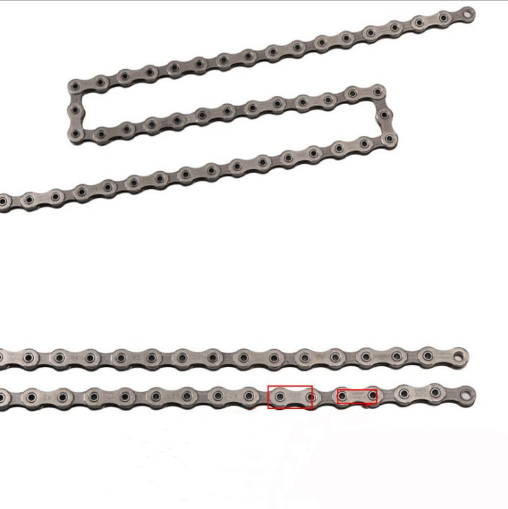JMT-753674 33-Speed Mountain Bike Chain with Magic Buckle System for Enhanced Performance