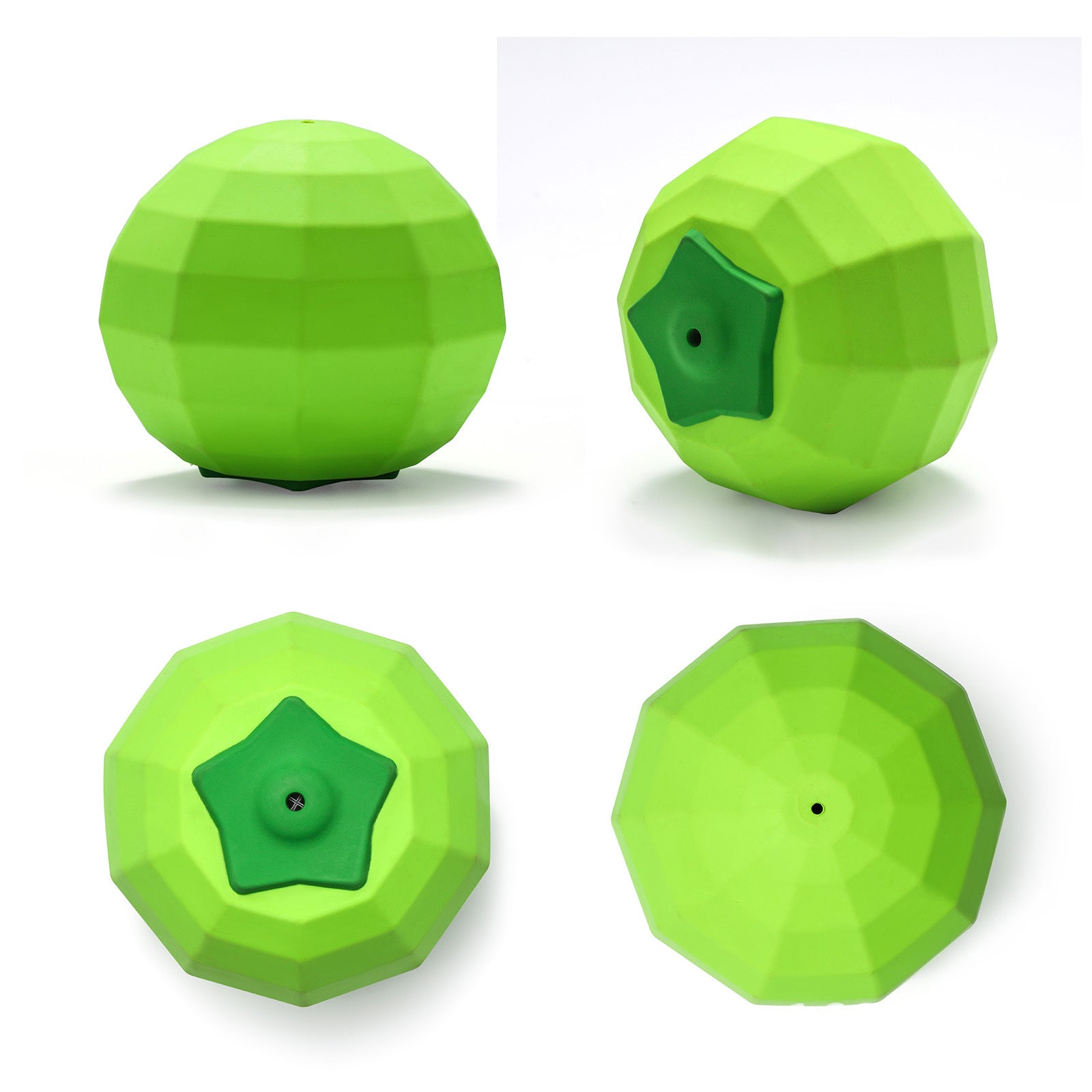 JMT-753738 Durable Beef Flavor Squeaky Toy for Medium and Large Dogs - Non-Toxic Rubber Chew Ball for Aggressive Chewers