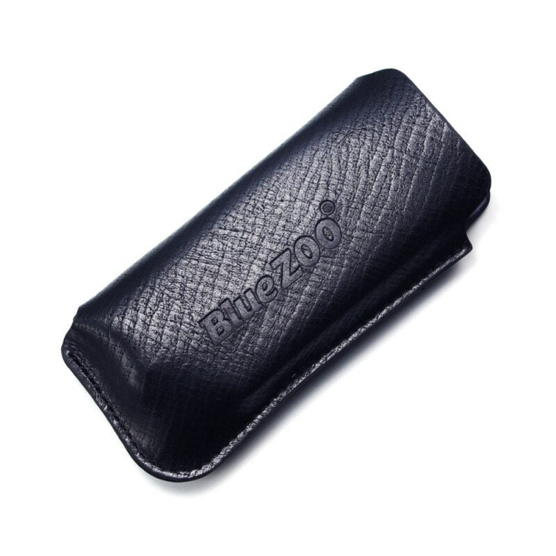 JMT-753738 Folding Comb with PU Leather Carrying Case for Hair and Beard Care