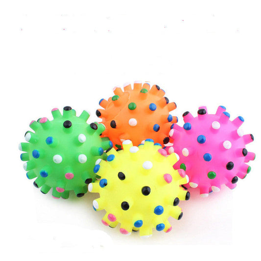 JMT-754058 Durable Vinyl Dog and Cat Toy Ball for Playtime Fun