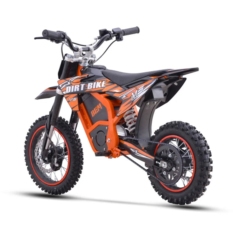 JMT-754506 48V Off-Road Electric Dirt Bike for Kids - Two-Wheeled Pocketbike , Top Speed 27.9 mph