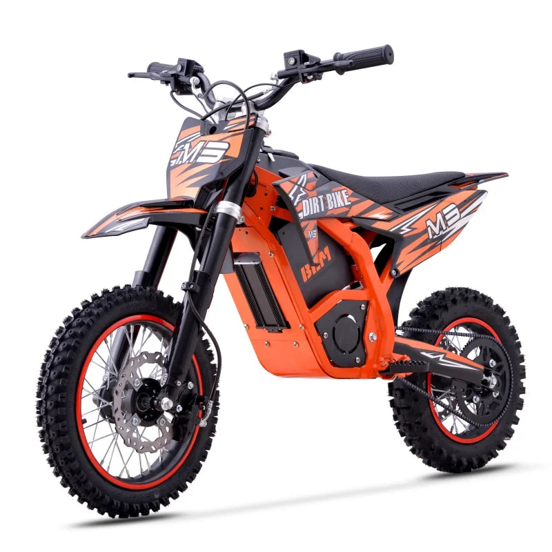 JMT-754506 48V Off-Road Electric Dirt Bike for Kids - Two-Wheeled Pocketbike , Top Speed 27.9 mph