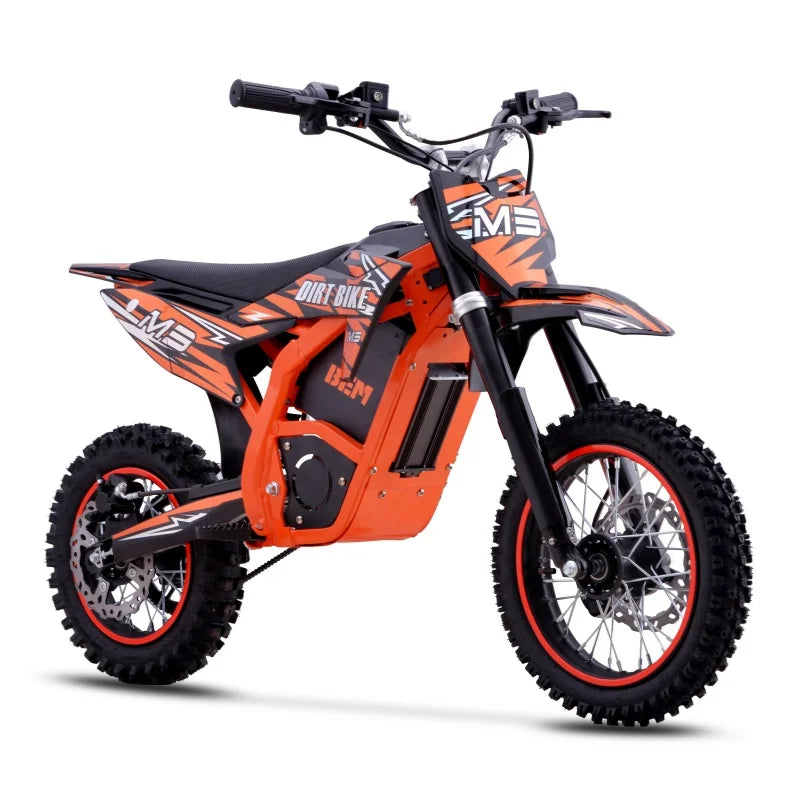 JMT-754506 48V Off-Road Electric Dirt Bike for Kids - Two-Wheeled Pocketbike , Top Speed 27.9 mph