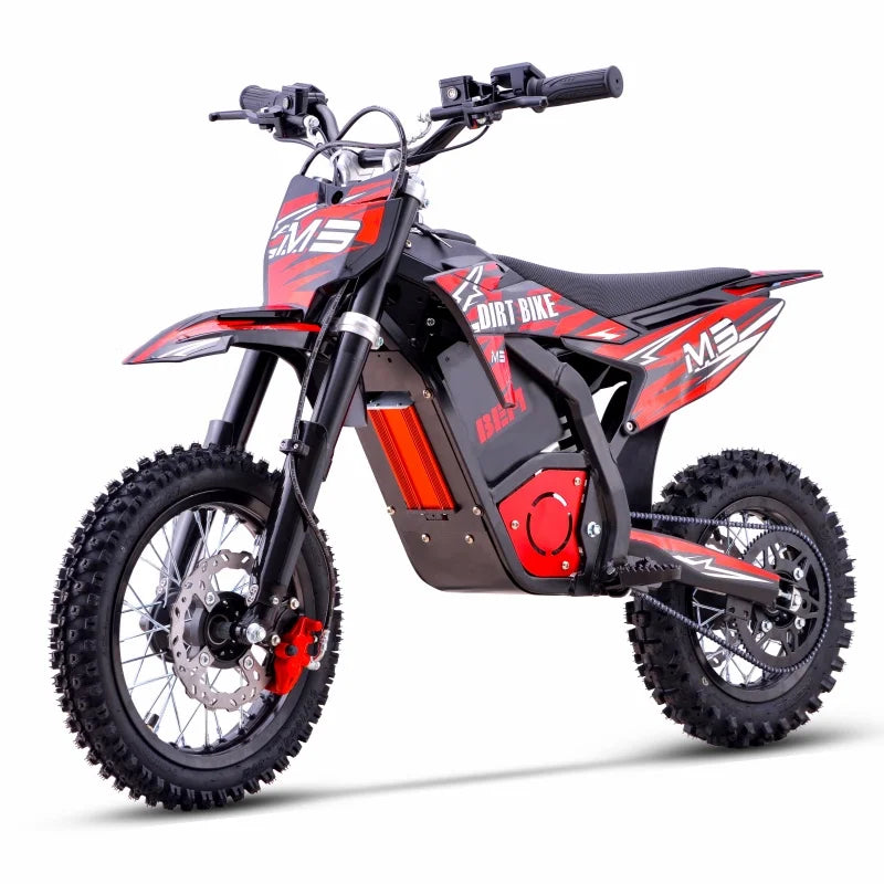 JMT-754506 48V Off-Road Electric Dirt Bike for Kids - Two-Wheeled Pocketbike , Top Speed 27.9 mph