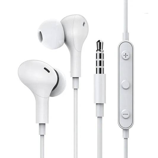 JMT-754570 3.5mm Wired Earphone Gaming Headset with Microphone for iPod, Computer, and iPhone