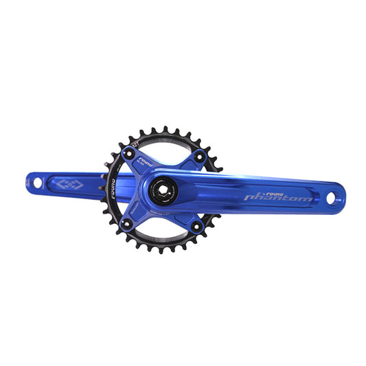 JMT-754826 Aluminum Alloy CNC Mountain Bike Crank 104 BCD GXP Compatible