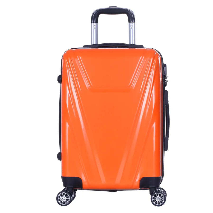 JMT-754954 Travel-Ready ABS+PC Luggage Bag Set with Carry-On Suitcase - Model XHP116