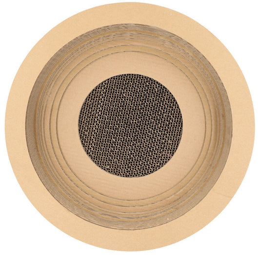 JMT-755082 Cat Scratch Board - Paper Material, 40cm Diameter, Ideal for Claw Grinding, Durable and Functional Design