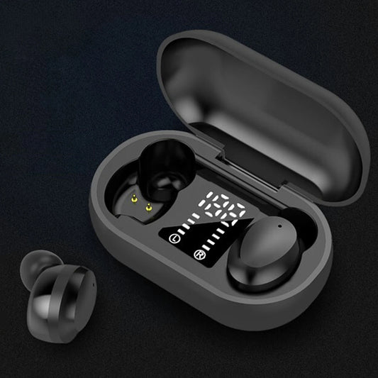 JMT-755082 HD Stereo Wireless Earbuds with Fingerprint Touch and Noise Cancellation for Gaming, Running, and Office Use