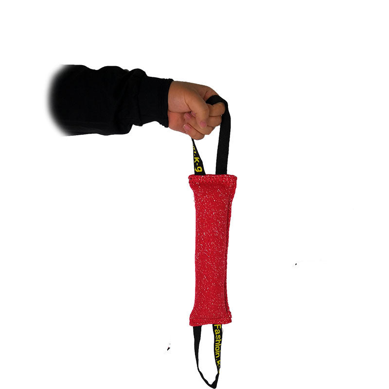 JMT-755402 Kenaf Dog Bite Stick with Thick Double-Layer Nylon Webbing - Durable Training Toy