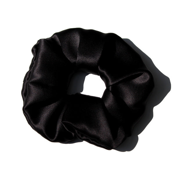 JMT-755594 Silk Large Intestine Circle Head Flower Hair Rope in Various Colors 6.0cm Wide