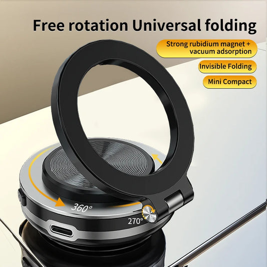 JMT-755722 Magnetic Suction Phone Holder for Easy Installation on Car Glass – Universal Compatibility for All Smartphone Models