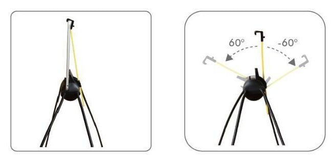 JMT-755914 Adjustable Universal Tablet Stand with Flexible Legs for Comfortable Viewing
