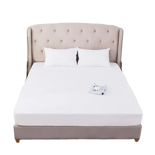 JMT-755978 Bamboo Terry Waterproof Fitted Mattress Protector Sheet