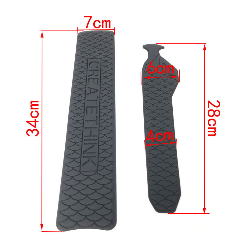 JMT-755978 Bicycle Chain and Frame Protection Silicone Sheet