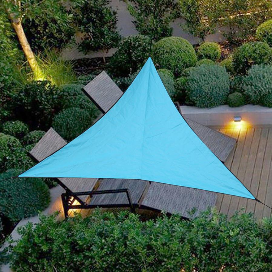JMT-756106 Triangle Waterproof Anti-UV Sun Shade Canopy for Outdoor Patio, Garden, Camping, and Pool Use