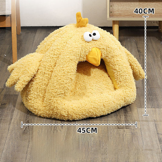 JMT-756362 Cozy Warm Cat Nest for Fall and Winter - Medium and Large Sizes Available