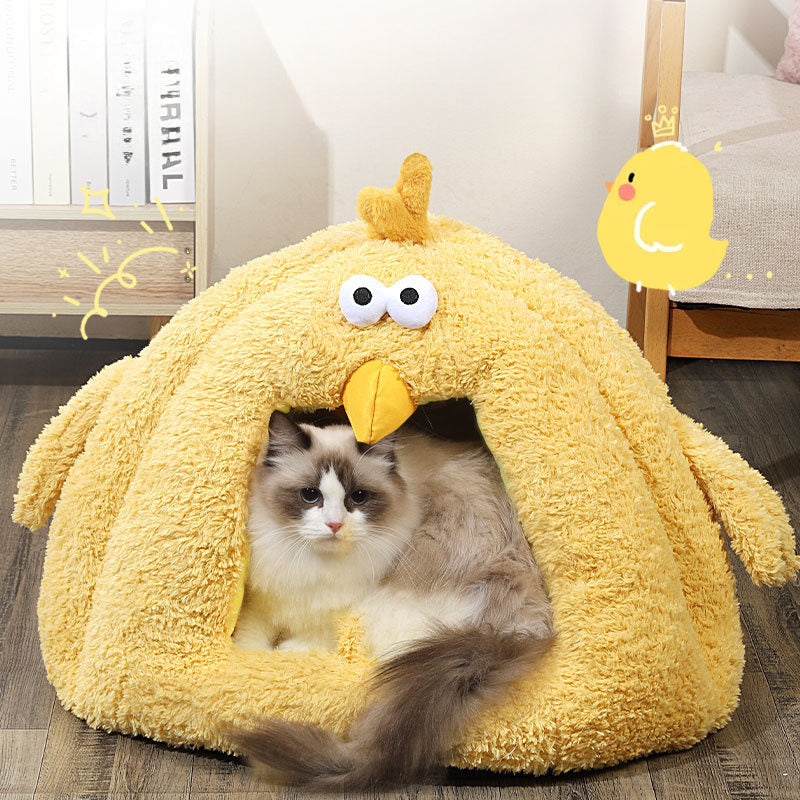 JMT-756362 Cozy Warm Cat Nest for Fall and Winter - Medium and Large Sizes Available