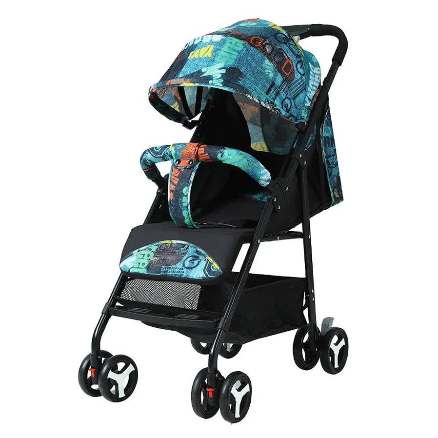 JMT-756490 One-Hand Foldable Baby Stroller for Ages 0-3 with Quick Folding Mechanism