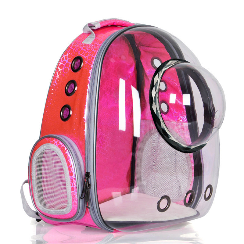 JMT-756554 Transparent Panoramic Space Capsule Cat Carrier Bag