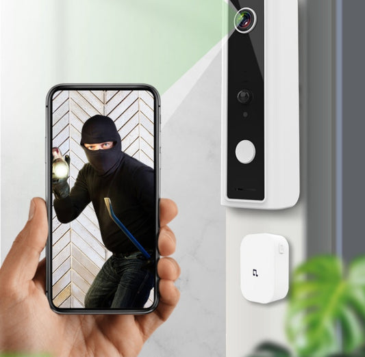 JMT-756682 Smart WiFi Video Doorbell Camera with Intercom and Night Vision Capability