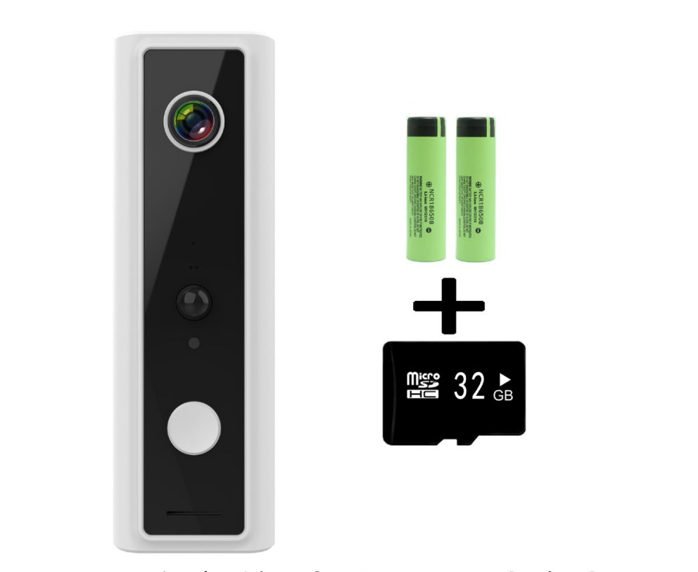 JMT-756682 Smart WiFi Video Doorbell Camera with Intercom and Night Vision Capability